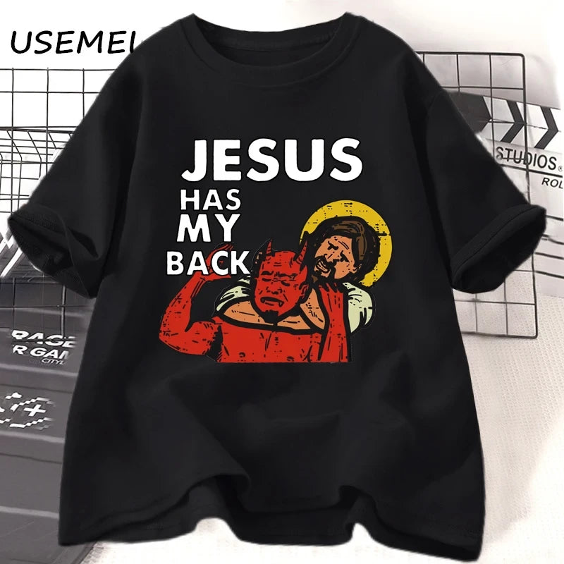 Funny Christian Jiu-jitsu Cotton T-Shirt