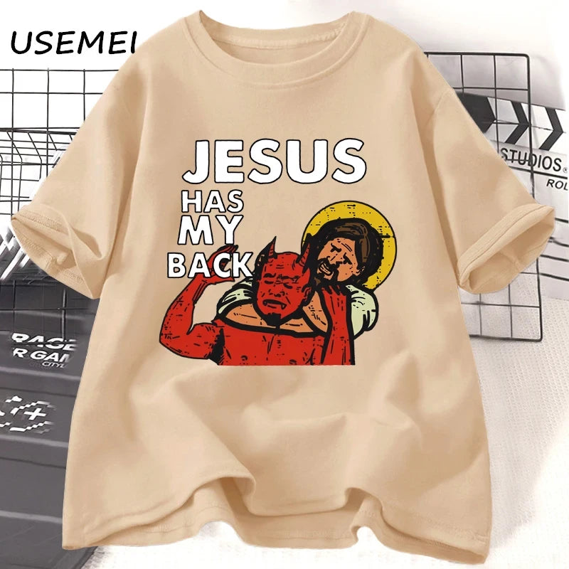 Funny Christian Jiu-jitsu Cotton T-Shirt