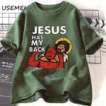 Funny Christian Jiu-jitsu Cotton T-Shirt