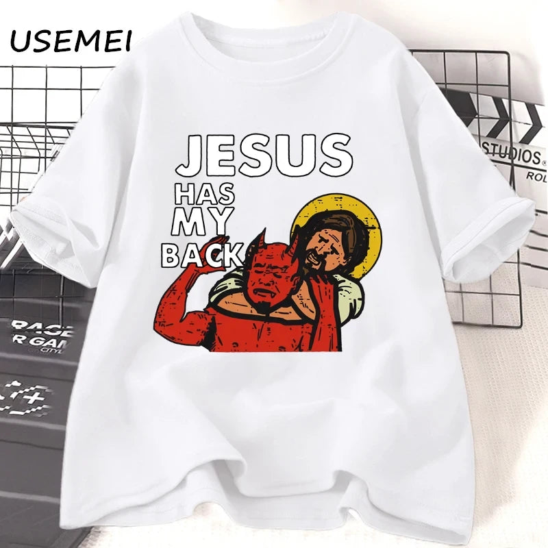 Funny Christian Jiu-jitsu Cotton T-Shirt