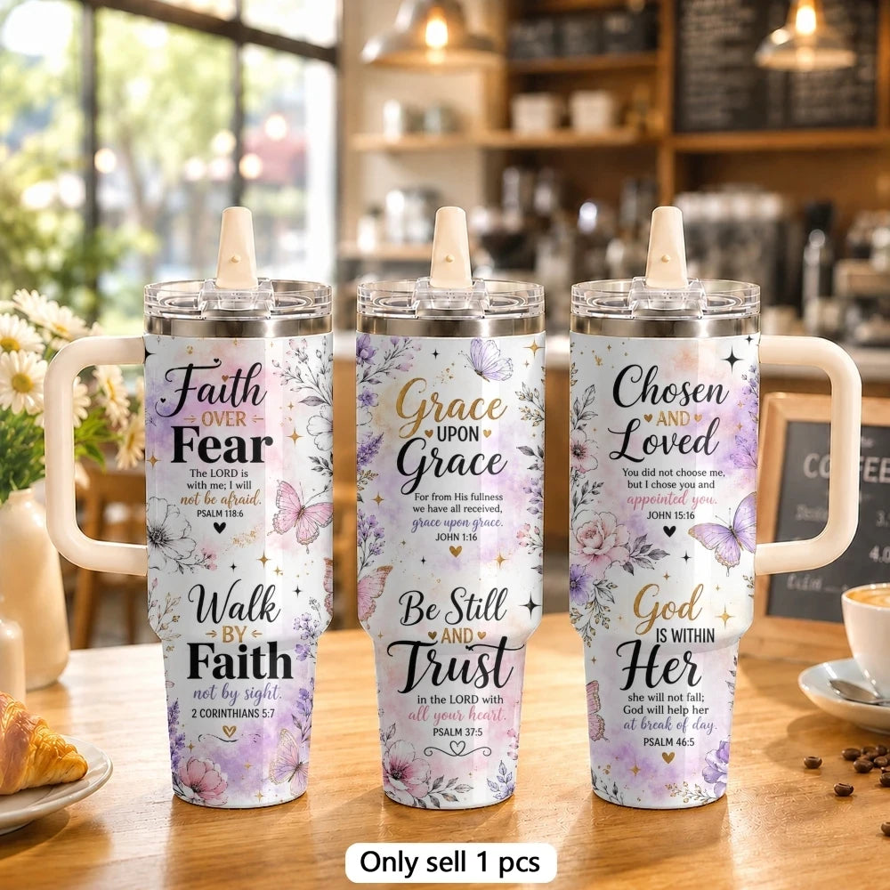 Jesus God Vacuum Insulated Water Tumbler