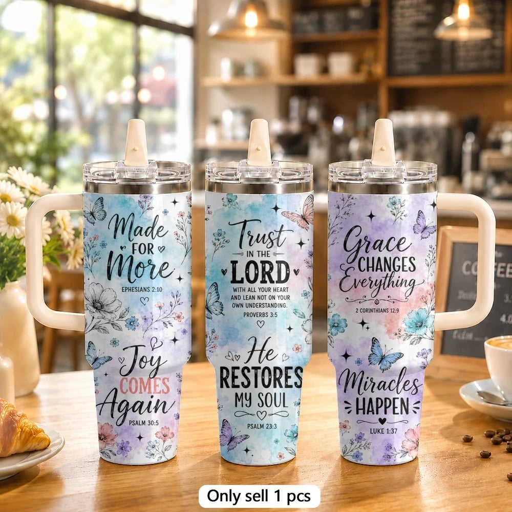 Jesus God Vacuum Insulated Water Tumbler