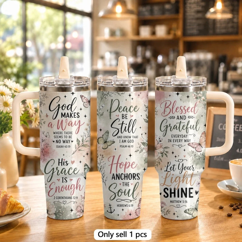 Jesus God Vacuum Insulated Water Tumbler