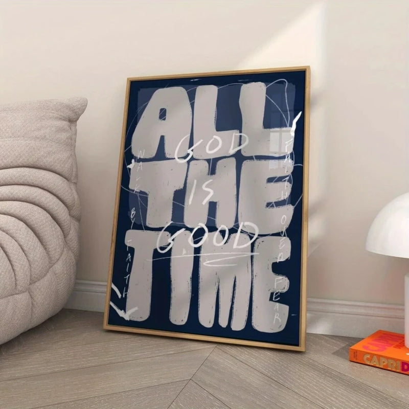 Inspirational Christian Bible Wall Art Canvas