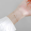 Stainless Steel Cross Charm Bracelet