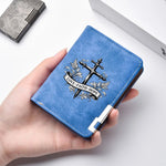 Mens Vintage Suede Bifold Wallet
