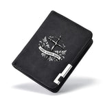 Mens Vintage Suede Bifold Wallet