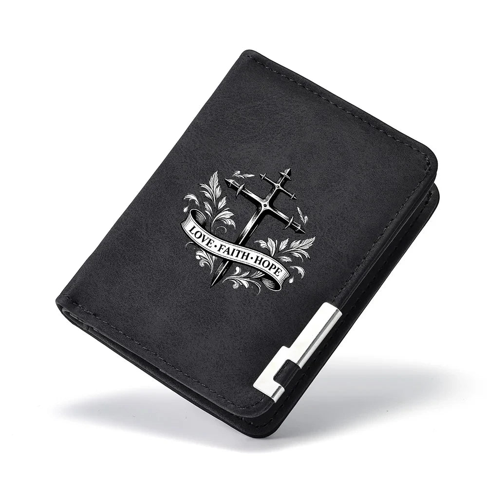 Mens Vintage Suede Bifold Wallet