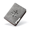 Mens Vintage Suede Bifold Wallet