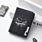 Mens Vintage Suede Bifold Wallet
