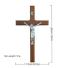 Hand Carved Wooden Wall Cross