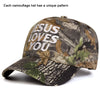 Jesus Loves You Embroidery Baseball Cap