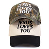 Jesus Loves You Embroidery Baseball Cap