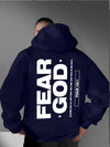 Mens Fleece Christian Faith Hoodie
