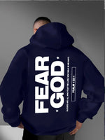 Mens Fleece Christian Faith Hoodie