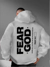 Mens Fleece Christian Faith Hoodie
