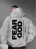 Mens Fleece Christian Faith Hoodie