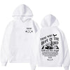 Fleece Warm Letter Print Hoodie