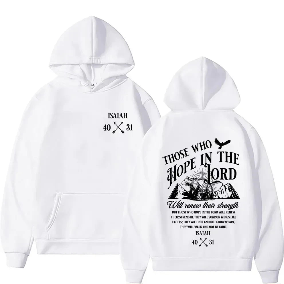 Fleece Warm Letter Print Hoodie