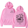 Fleece Warm Letter Print Hoodie