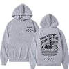 Fleece Warm Letter Print Hoodie