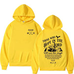 Fleece Warm Letter Print Hoodie