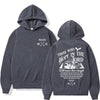 Fleece Warm Letter Print Hoodie