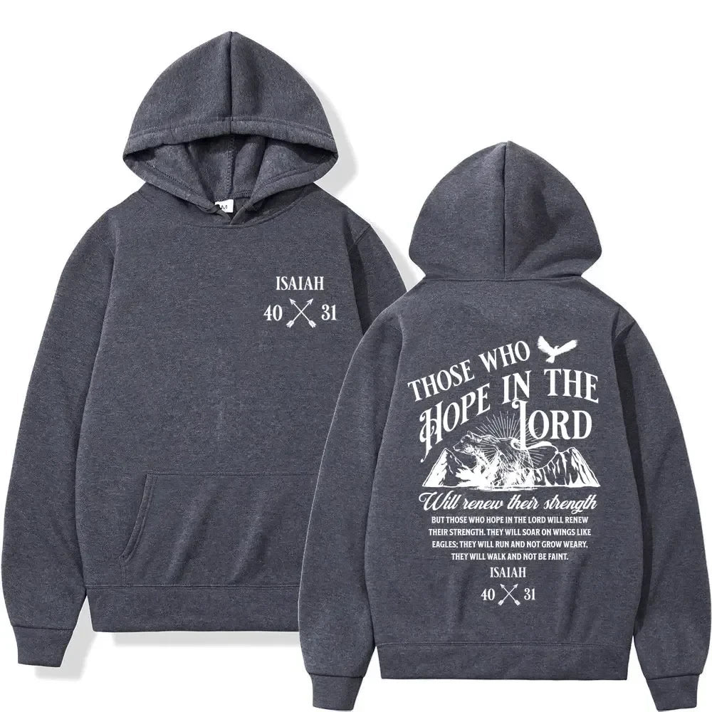 Fleece Warm Letter Print Hoodie