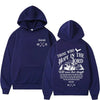 Fleece Warm Letter Print Hoodie
