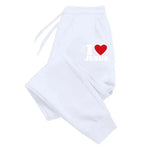 I Love Jesus Casual Printed Sports Pants