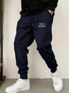 Graphic Print Tapered Sweatpants
