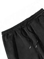 Mens Bible Print Drawstring Sweatpants
