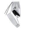 Cross Print Athletic Sweatpants