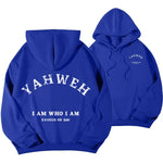 Letter Print Fleece Hooded Sweatshirt