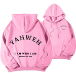 Letter Print Fleece Hooded Sweatshirt