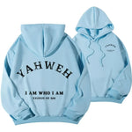 Letter Print Fleece Hooded Sweatshirt