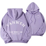 Letter Print Fleece Hooded Sweatshirt
