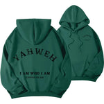 Letter Print Fleece Hooded Sweatshirt