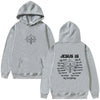 Oversized Faith Graphic Hoodie