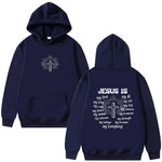 Oversized Faith Graphic Hoodie
