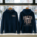 Faith Over Fear Mens Hoodie