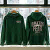 Faith Over Fear Mens Hoodie