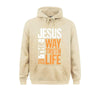 Christian Bible Verse Graphic Hooded Sweatshirt