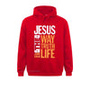 Christian Bible Verse Graphic Hooded Sweatshirt