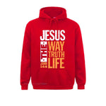 Christian Bible Verse Graphic Hooded Sweatshirt