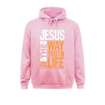 Christian Bible Verse Graphic Hooded Sweatshirt