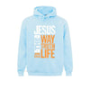 Christian Bible Verse Graphic Hooded Sweatshirt