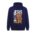 Christian Bible Verse Graphic Hooded Sweatshirt