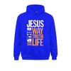 Christian Bible Verse Graphic Hooded Sweatshirt