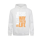 Christian Bible Verse Graphic Hooded Sweatshirt